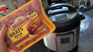 Instant Pot Bratwurst [upl. by Ahsienor]