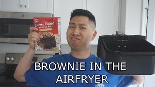 How to Bake a Brownie In the Airfryer [upl. by Netniuq]