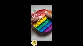 ODDLY SATISFYING ASMR VIDEOPOPIT TOY WITH ICE asmrsound oddlysatisfyingvideo oddlysatisfying [upl. by Kinney]