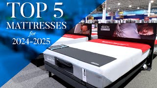 TOP 5 Best Mattresses of 20242025 [upl. by Anahsed]