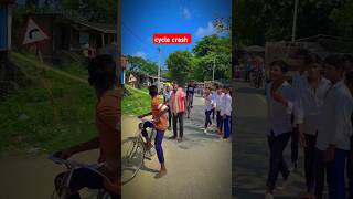 cycle stand wheelie reaction crash 🥺 rider stunt stoppie wheeliechallenge viralshort viral [upl. by Reyotal292]