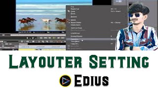 Layouter Basic Tutorial in Hindi  Edius Layouter Sikhe Hindi mai  How to Use Layouter  789X [upl. by Borchert]