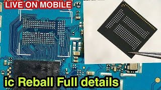 Bga Ic Reballing 1000 Perfect Trick  Universal Stencil Cpu Reballing Trick [upl. by Eidroj343]