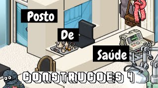 CONSTRUÇÕES 4  Como Fazer Posto de Saúde HABBO [upl. by Barbey]