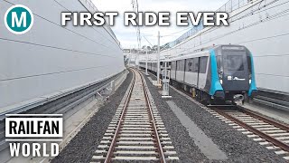 Sydney Metro  First cab ride ever  Northwest Tallawong to Chatswood  Opening Day  4K [upl. by Gollin175]