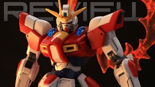 HG Build Burning Gundam Review  GUNDAM BUILD FIGHTERS TRY [upl. by Arit]