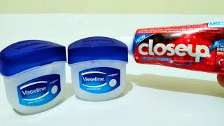 Vaseline Close Up Toothpaste Gel That Can Change Life Forever Hand Beauty Skin Care Life Hacks [upl. by Tellford814]