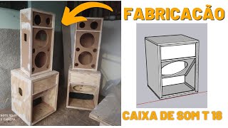 FABRICAÇÃO DE CAIXA DE SOM [upl. by Jara]