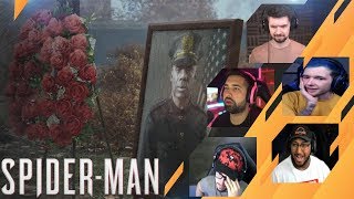 Gamers Reactions to SPOILER Officer Davis Tragedy  Marvels SpiderMan [upl. by Selmner]