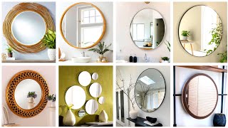 20  Exclusive Round Wall Mirror Designs amp Ideas  Beautiful Wall Mirrors  Home Decoration Place [upl. by Fabrice]