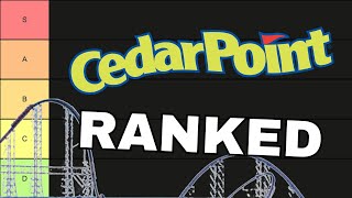 Cedar Point Roller Coasters RANKED 2024 [upl. by Dodson223]