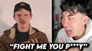 Ricegum Is Running SCARED From IDubbbz IDubbbz Vs Ricegum Boxing Fight [upl. by Buke]