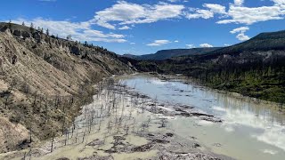 This is a critical time Evacuations ordered as water flows over BC landslide [upl. by Divadnahtanoj]