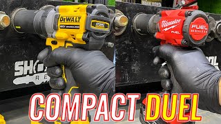 DeWalt or Milwaukee Which Compact Impact Wrench Reigns Supreme DCF921 vs M18 2855 [upl. by Eidnar]