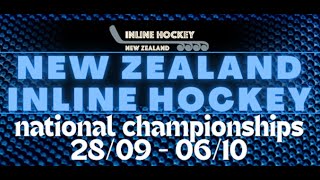 Inline Hockey NZ  Nationals Saturday morning 5th Oct 2024 [upl. by Telford715]