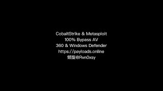 Cobalt Strike amp Metasploit Bypass AV [upl. by Holmen]