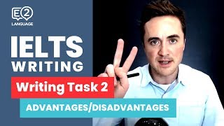 IELTS Writing Task 2  ADVANTAGES  DISADVANTAGES ESSAY with Jay [upl. by Halsted588]