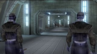 Star Wars Knights of the Old Republic II  4  The Dormitory Level and Exposing the HK50 Unit [upl. by Ehcrop]