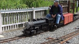 291 Norfolk amp Western 080 Echills Wood Railway 210615 [upl. by Danyette]