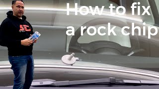 How to fix a windshield crack chip using Permatex Windshield Repair Kit [upl. by Nere262]