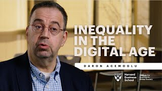 AI amp Inequality  Daron Acemoglu Big Tech poses risks as AI reshapes society [upl. by Sybila]