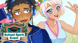 NEW School Spirit Event with NEW CHEERLEADER GIRL Crush Crush [upl. by Dietz]