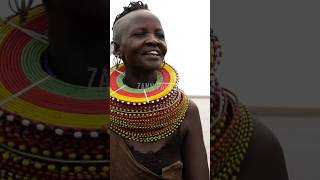 Turkana tribe in Kenya are happy and dance  kenya vlog shorts kenya africantribe [upl. by Leugar]