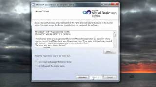 Visual Basic Tutorial  2  Installing The Visual Basic IDE [upl. by Oletta145]