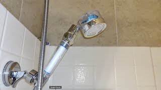 Turbo Shower Head Replacement Mineral Water Filter [upl. by Thais]