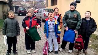 Christmas song in MACEDONIA that children sing in the morning of January 6 [upl. by Anilrats]