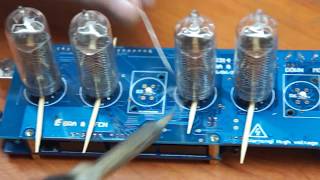 Tutorial  Soldering Nixie Tubes IN14 IN82 IN16 Z573 and Columns on to PCB NCS314 NCT4XX [upl. by Irene]