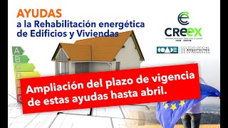 🔴 DIRECTO  2ª WEBINAR SOBRE LAS AYUDAS A LA REHABILITACIÓN ENERGÉTICA DE EDIFICIOS Y VIVIENDAS [upl. by Verlee]