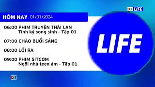 DBT Life  Ident kênh GTCT Hôm nay 01012024 [upl. by Euqcaj]