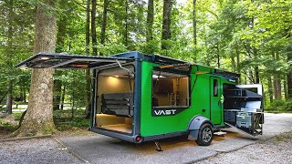 VAST Travel Trailer  Get a closer look at this innovative RV [upl. by Isle689]