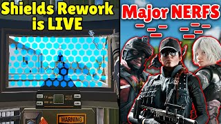 The NEW Shields REWORK is LIVE NOW  Ash Ace amp Iana NERFED Hard  Rainbow Six Siege [upl. by Amleht421]