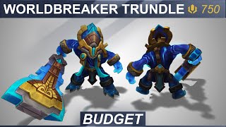 Worldbreaker Trundle Skin Spotlight 2020  SKingdom  League of Legends [upl. by Auop]