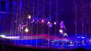 WaterLand Wasserzirkus Berlin 10112024 Feuershow [upl. by Aiva]