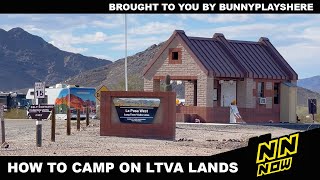 How To Camp On LTVA Long Term Visitors Areas  La Posa Information For Nomads [upl. by Talbott]