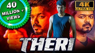 Theri 4K  Thalapathy Vijay Blockbuster Action Thriller Movie Samantha Amy Jackson Baby Nainika [upl. by Gnouhp482]