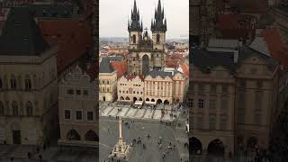 Old Town Square view from the tower [upl. by Muirhead214]