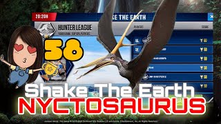 Nyctosaurus Tournament  All Pterasaurs  Jurassic World the Game 102024 Hunter League [upl. by Brinna201]