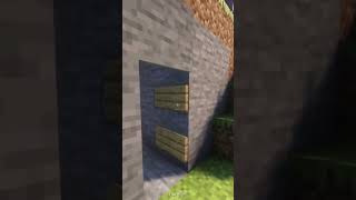 Invisible Wall minecraft invisible secret shorts [upl. by Maressa]