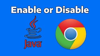 How To Enable or Disable JavaScript in Google Chrome [upl. by Ennasirk]