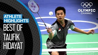 Taufik Hidayat 🇮🇩  Olympic Badminton Gold Medallist  Athlete Highlights [upl. by Fiorenza]