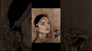 Pencil PortraitDazzling inTraditionalFinery [upl. by Sallie]