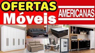 OFERTAS DE MÓVEIS NAS AMERICANAS SALAS QUARTOS COZINHAS MÓVEIS EM PROMOÇÕES AMERICANAS PRO LAR [upl. by Murrell304]