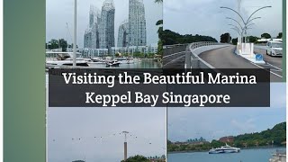 Walking and visiting some parts of Marina Keppel Bay Singapore [upl. by Montagna]