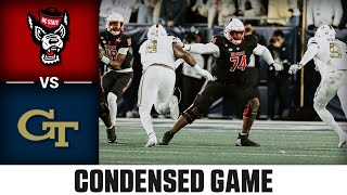 NC State vs Georgia Tech Condensed Game  2024 ACC Football [upl. by Dawna]