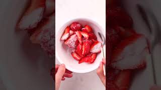 Recette de lEton mess à la fraise [upl. by Chuipek]