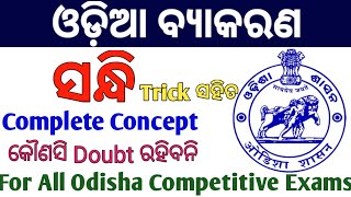 Sandhi Odia Grammar Class 1ସନ୍ଧି Odia Byakarana Odia Grammar Class OSSSC PEO Junior Assistant [upl. by Aronoff]